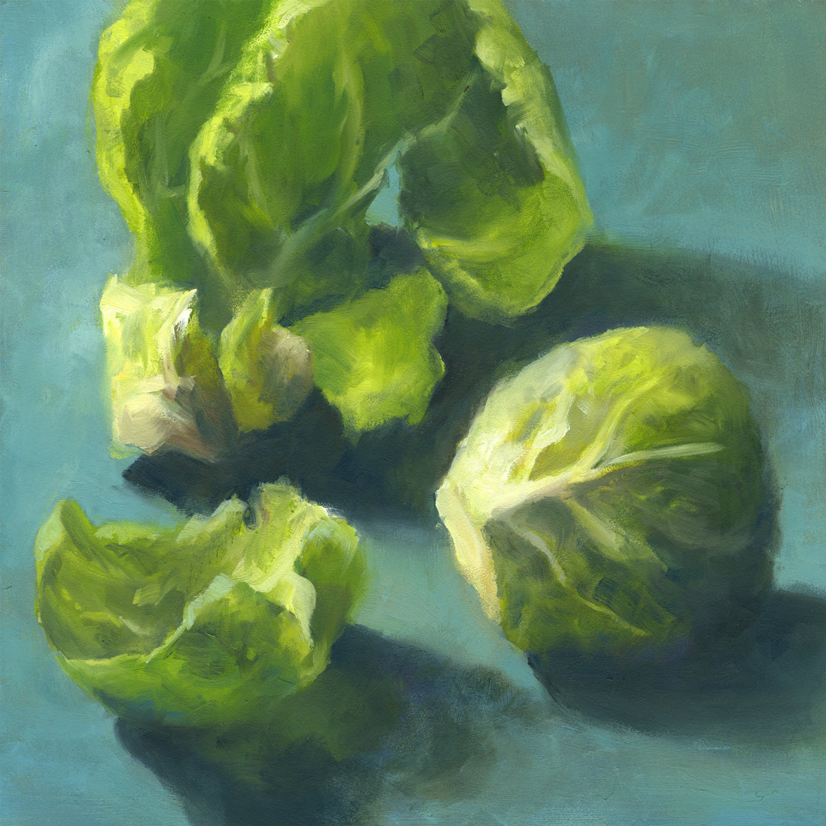 Avocado Twist : vegetable still life oil painting : $145 Free Shipping –  Galleria Fresco