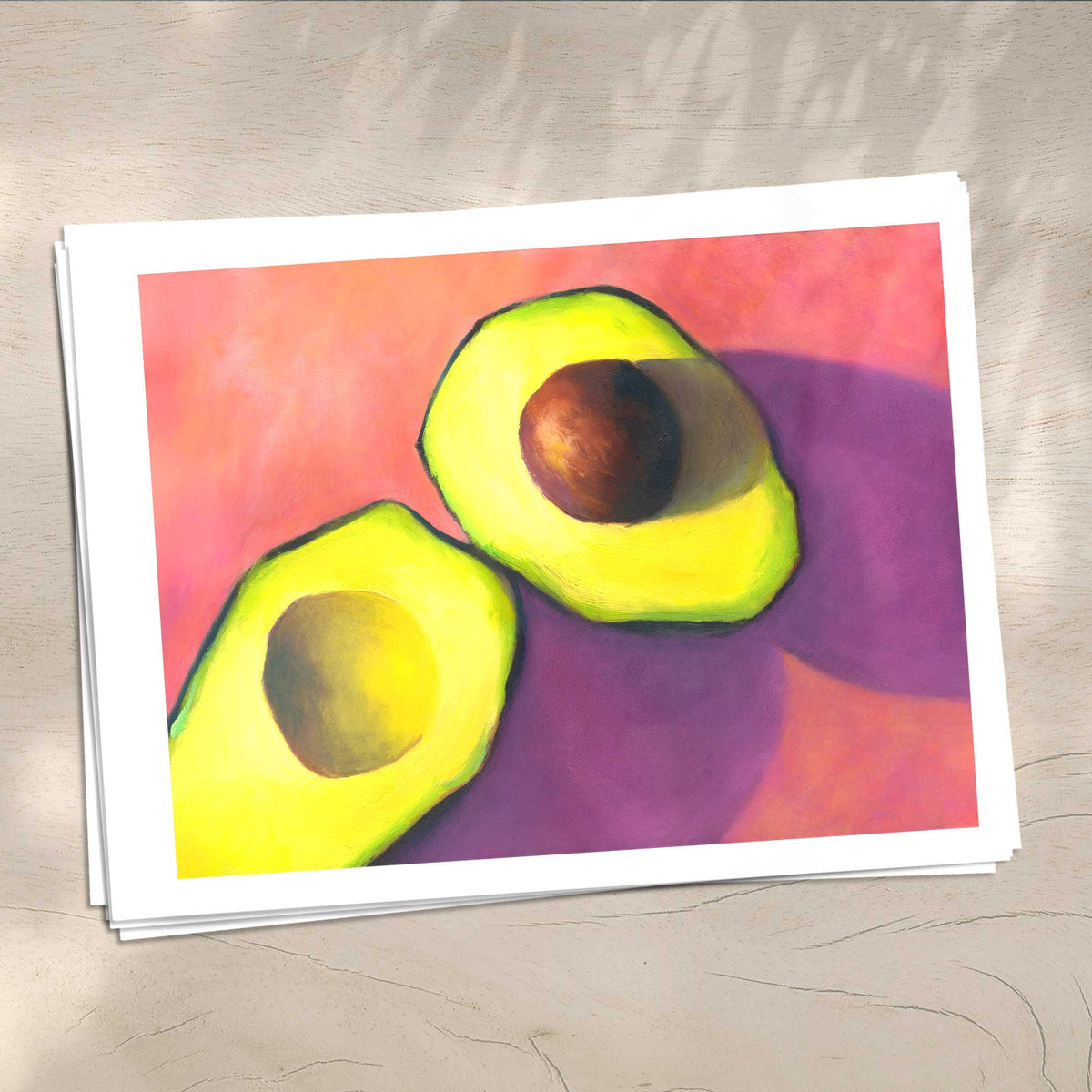 Afternoon Candy - Avocado Art Print